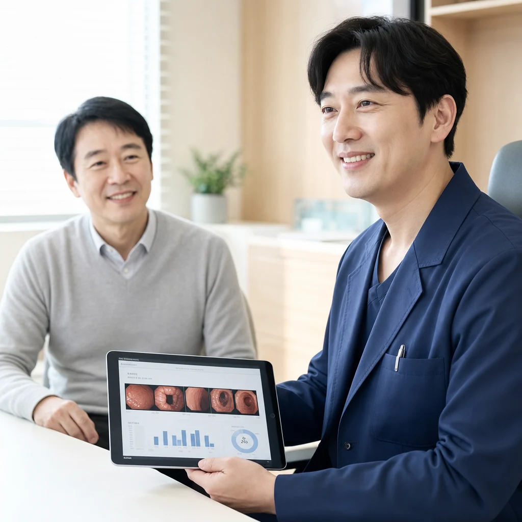 대장내시경의 정확도는 어느 정도인가요?