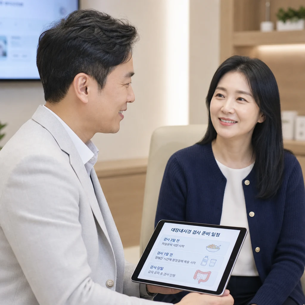 마포 대장내시경 검사 절차는 어떻게 되나요?